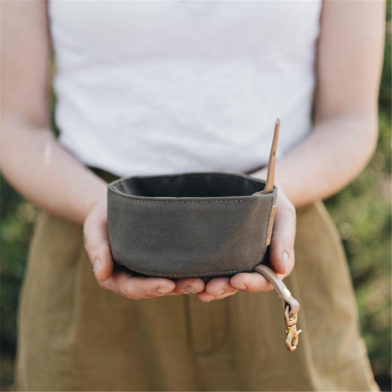 FoldSip Waterproof Travel Dog Bowl