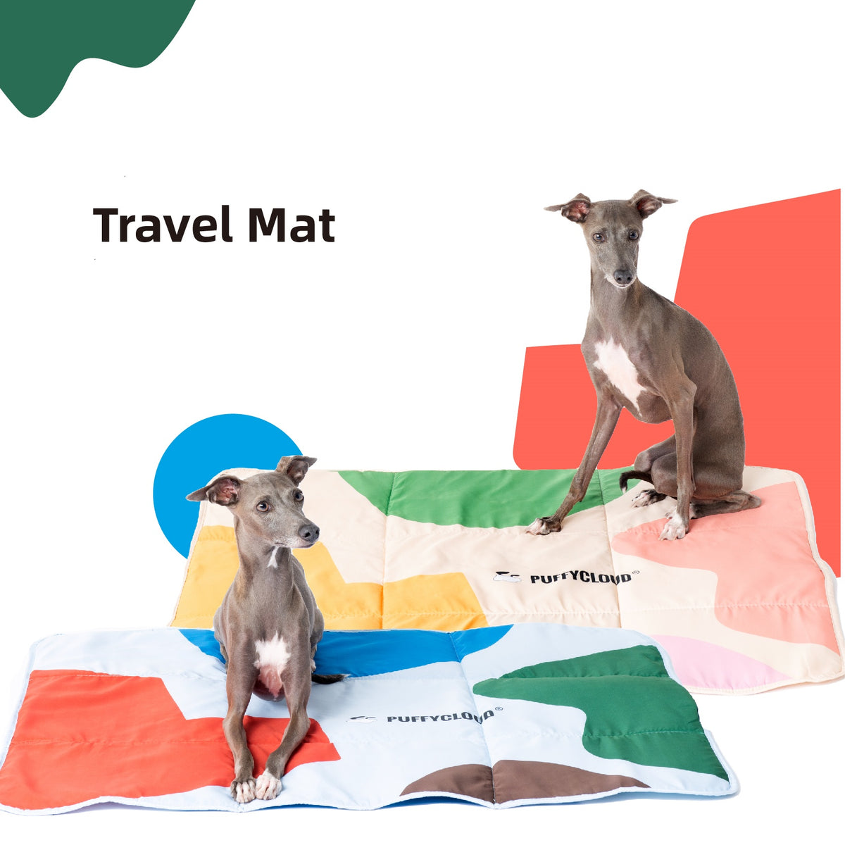 FoldAway Waterproof Dog Travel Mat
