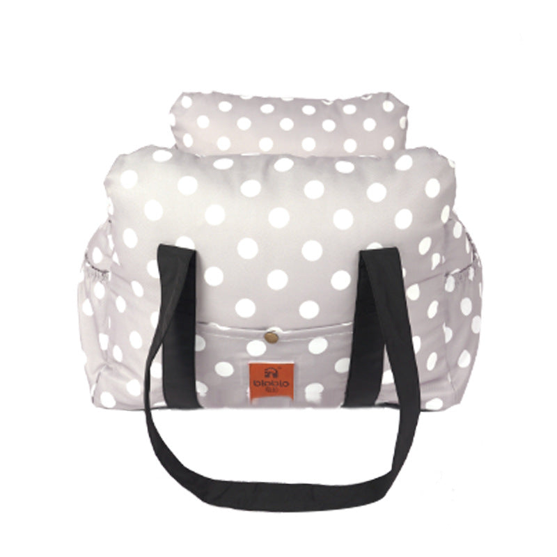Polka dot grey