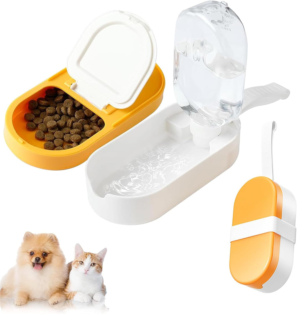 TrailServe 2-in-1 Dog Water & Treat Bottle