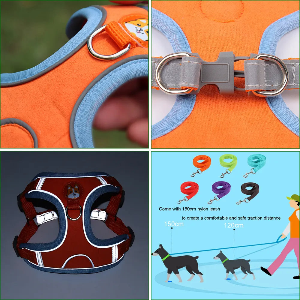ReflectFit No-Pull Dog Harness & Leash Set product image 10