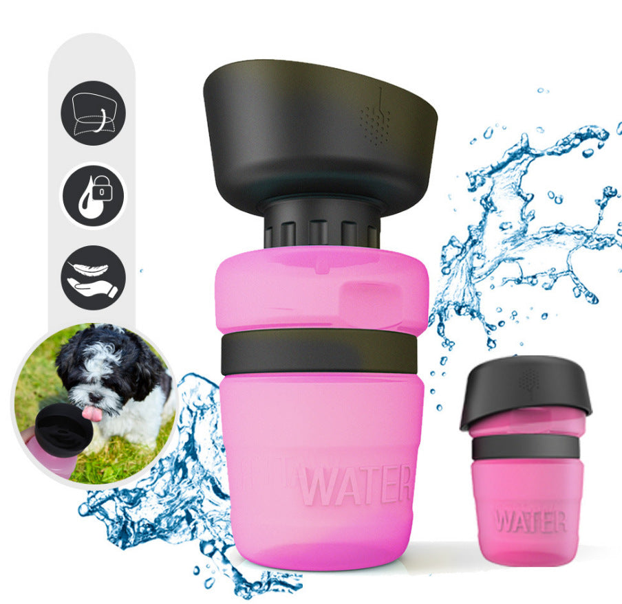 TrailSip Portable Dog Water Bottle, 520–600ml