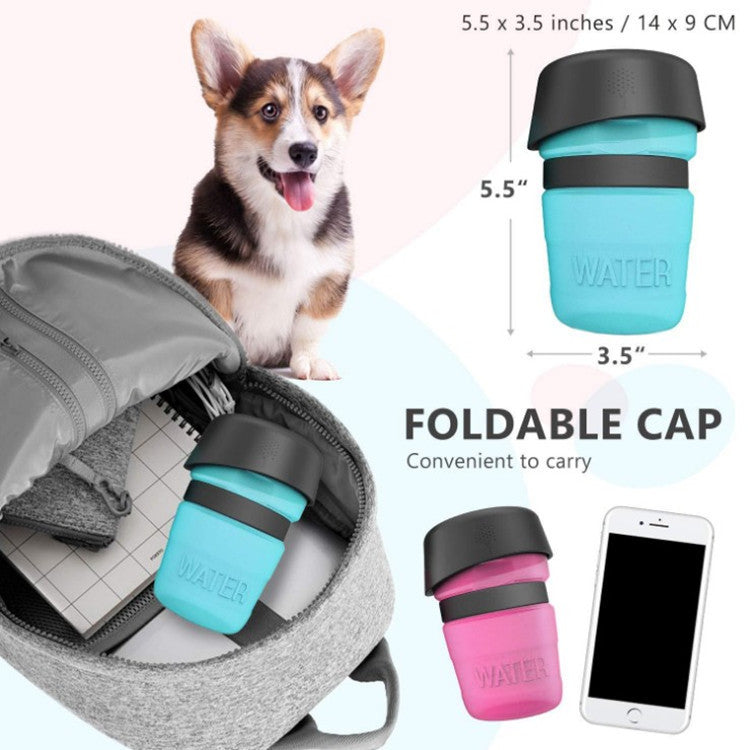 TrailSip Portable Dog Water Bottle, 520–600ml