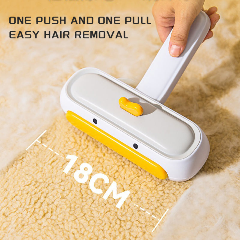 FurSweep Reusable Pet Hair Roller — Yellow